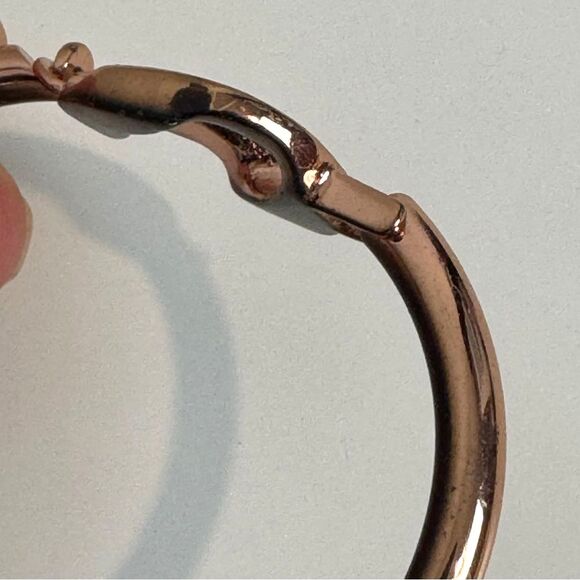 Marc by Marc Jacobs Rose Gold Tone Bangle Bracelet - Picture 3 of 8